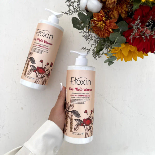ماسک داخل حمام ویتامینه موهای آسیب دیده الوکسین 750ml